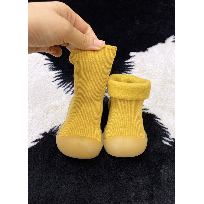 GIÀY BÚN CHO BÉ TẬP ĐI - GIÀY BÚN CHỐNG TRƯỢT CHO BÉ ( Bún cổ bẻ)