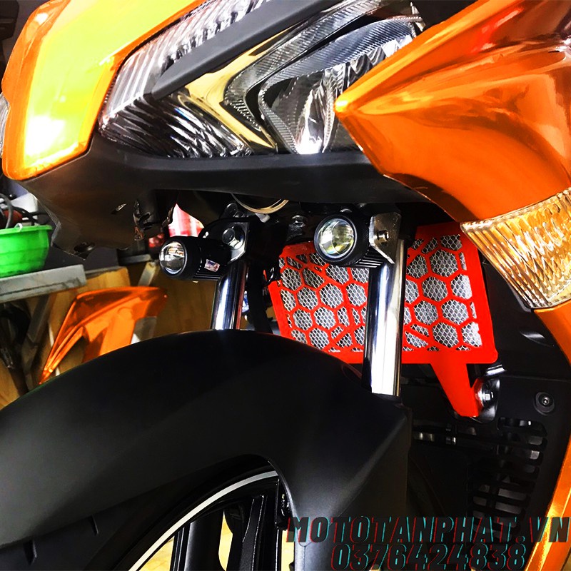 Pát bắt đèn trợ, bát đèn sáng mini Exciter 150-155