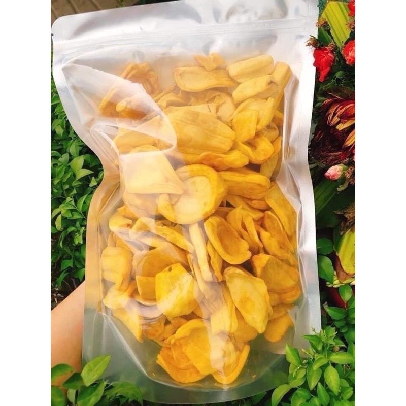 200Gr Mít sấy giòn Đà Lạt nguyên cánh :fire: Thơm Ngon Đặc Biệt :fire: