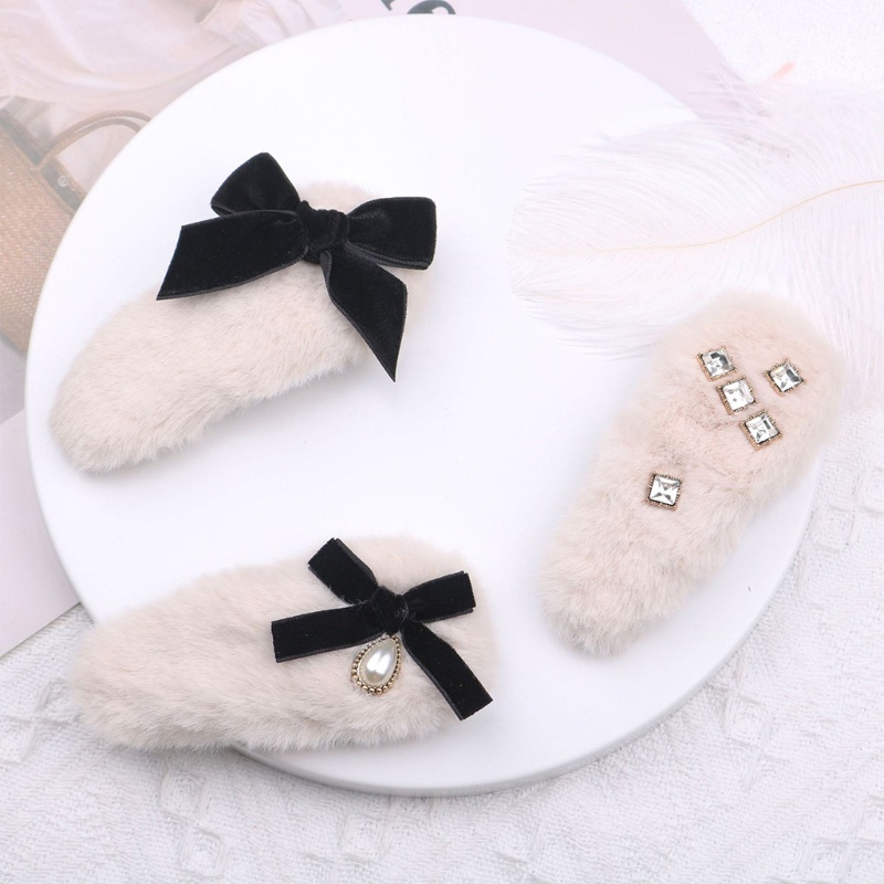 Kẹp Tóc Hình Nơ Bằng Nhung Làm Thủ Công Sáng Tạo