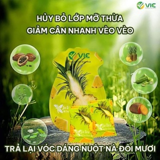 Kẹo dứa giảm cân vic organic