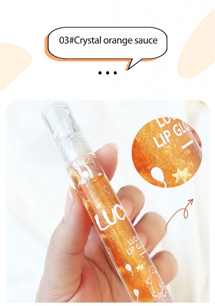 (Hàng Mới Về) Son Bóng Dưỡng Ẩm Chống Dính Thiết Kế Vỏ Đính Đá Lấp Lánh | BigBuy360 - bigbuy360.vn