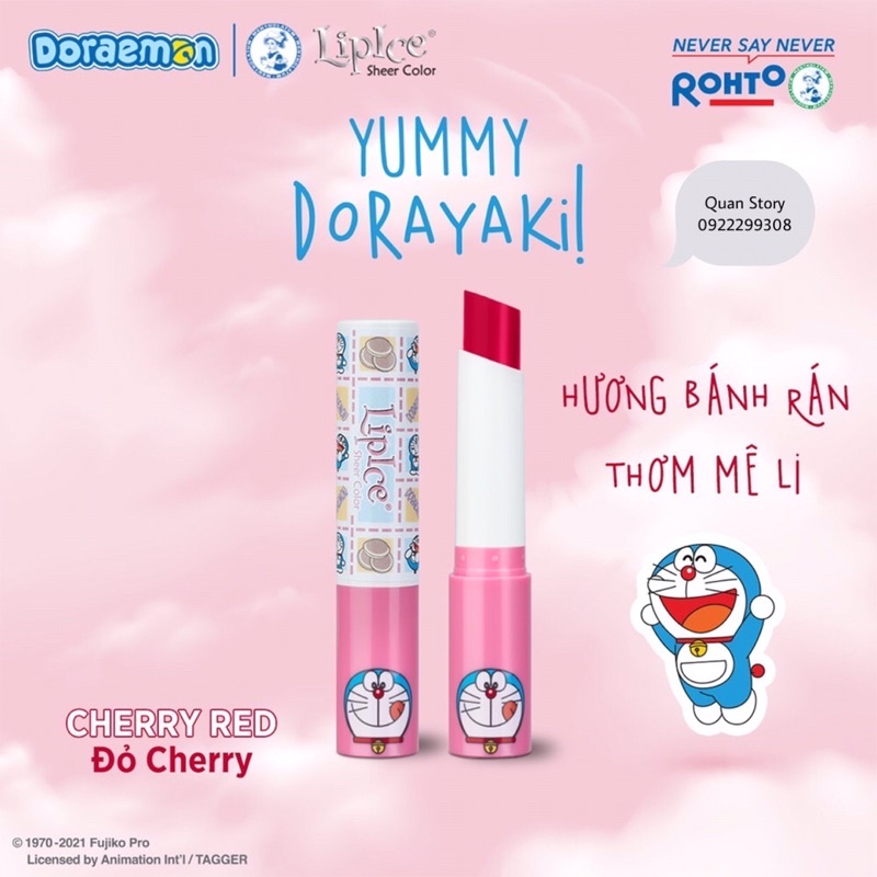 [ Phiên bản giới hạn ] Son dưỡng có màu - Doraemon x LipIce Sheer Color 2,4g