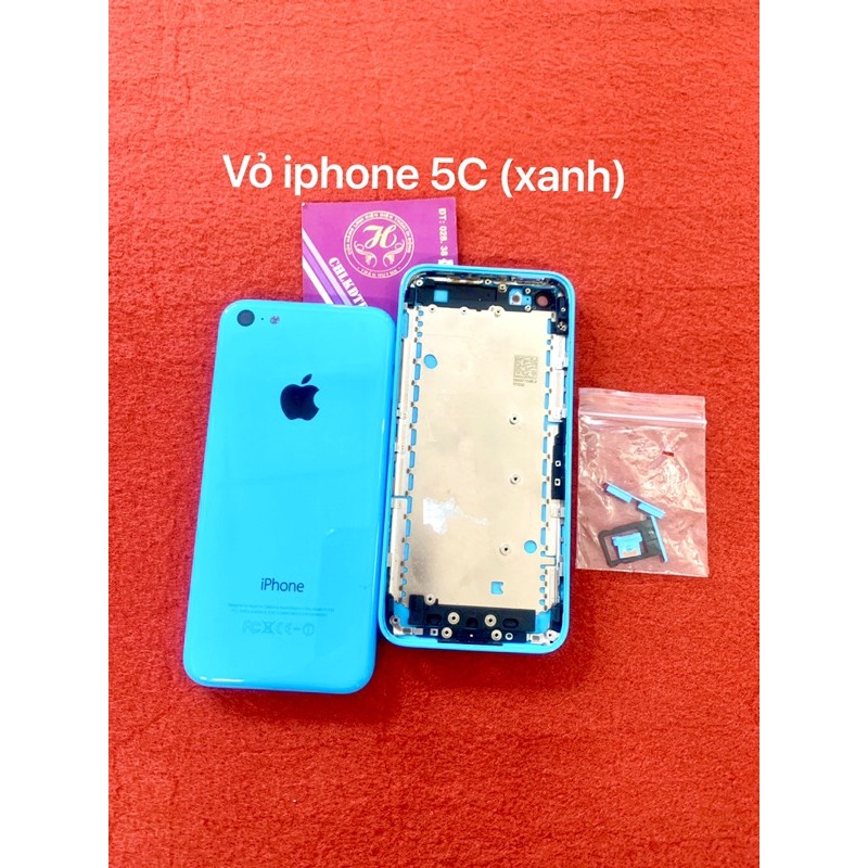 vỏ iphone 5C zin loại 1 (kèm nút linh tinh) như hình