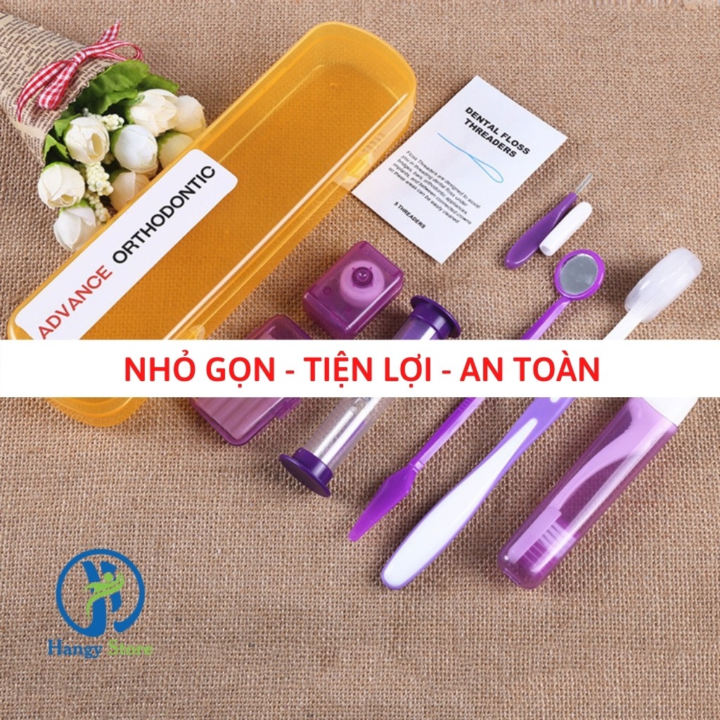 Bộ dụng cụ vệ sinh răng miệng 8 món