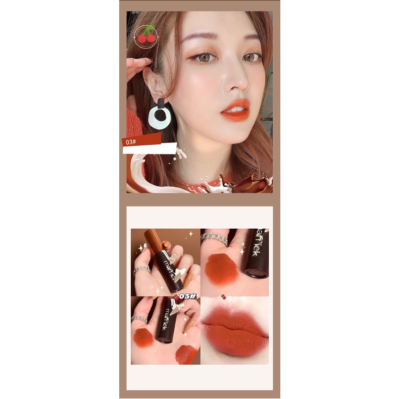 Son kem lì Maffick vỏ socola chocola lip glaze