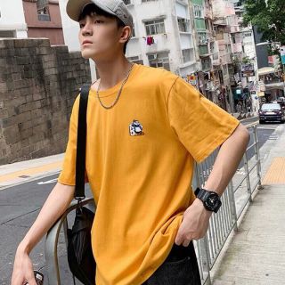 Áo thun nam cổ tròn form rộng chất đẹp