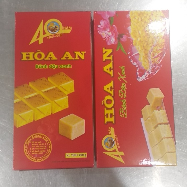 Bánh Đậu Xanh Hòa An Đặc Sản Hải Dương