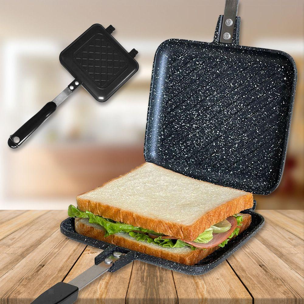 Khuôn Nướng Bánh Mì Sandwich Có Thể Gấp Gọn Tiện Dụng Cho Nhà Bếp