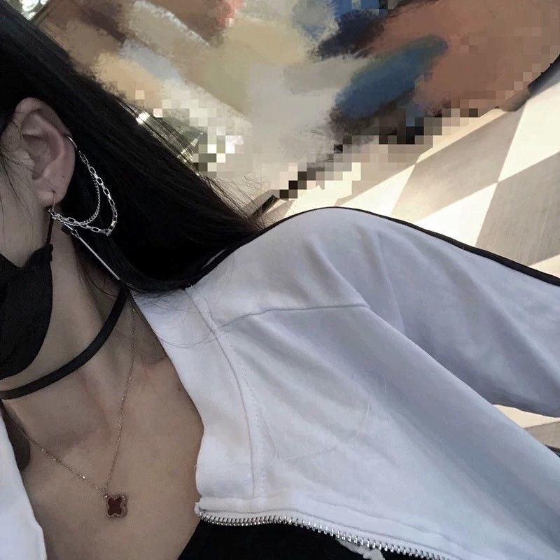 Long stick earrings wild temperament simple personality accessories