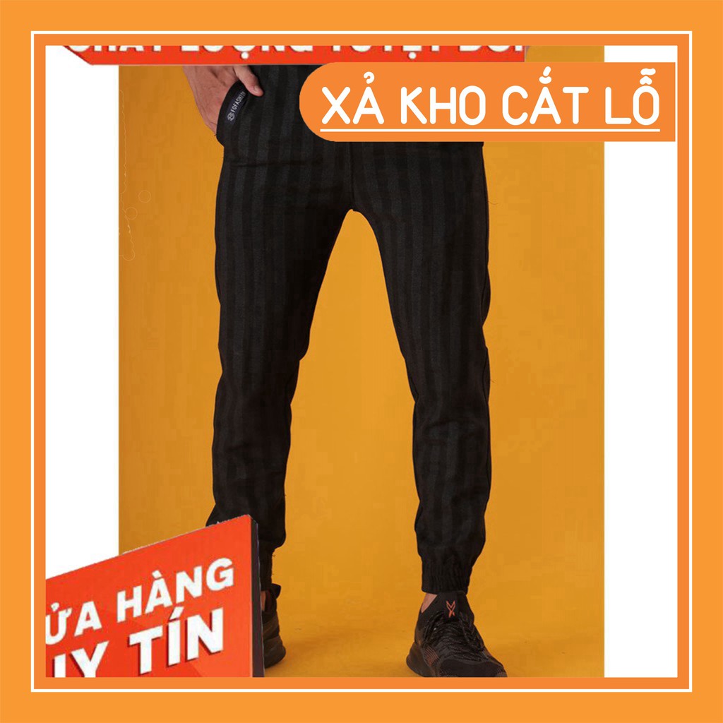 [vải xịn] [hot]  Quần Jogger nam nữ thun da cá Hàn quốc