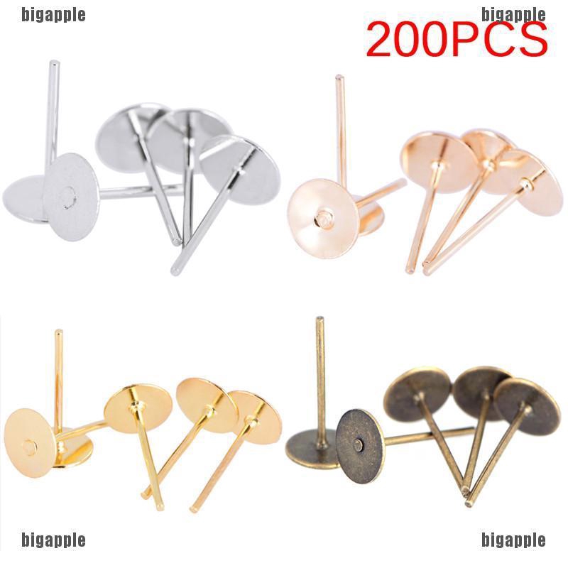 200 cái ghim đeo tai bằng hợp kim dùng làm trang sức tiện dụng