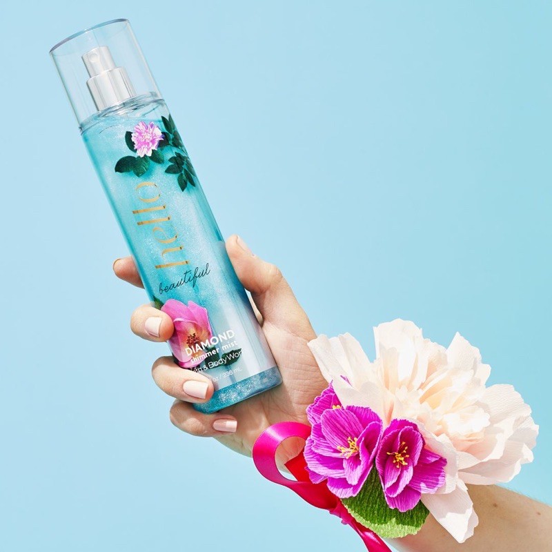 [CÓ NHŨ - MÙI MỚI] Xịt thơm toàn thân HELLO BEAUTIFUL Fine Fragrance Mist 30ml - Bath & Body Works | BigBuy360 - bigbuy360.vn