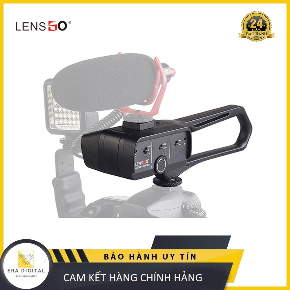 Bộ kết nối Micro thu âm - LensGo Audio Adapter D1L - Chính Hãng