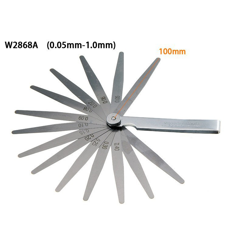 HÀNG ĐIỆN TỬ GIÁ RẺ Thước căn lá 0.05~1.00mm 14 lá
