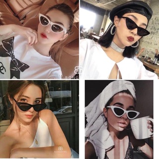 Kính Mát Nam Nữ Mắt Mèo, Phong Cách Retro, Màu Sắc Thời Trang Dễ Phối Đồ - LAM004