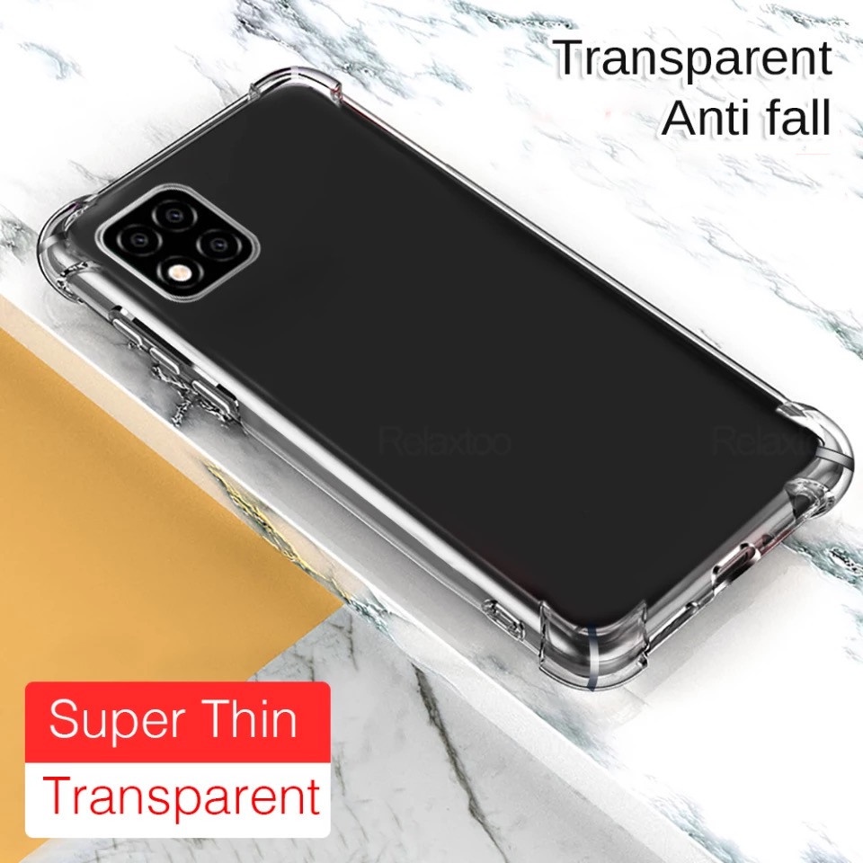 Ốp lưng Oppo A16K Điện thoại chống sốc trong suốt A16K