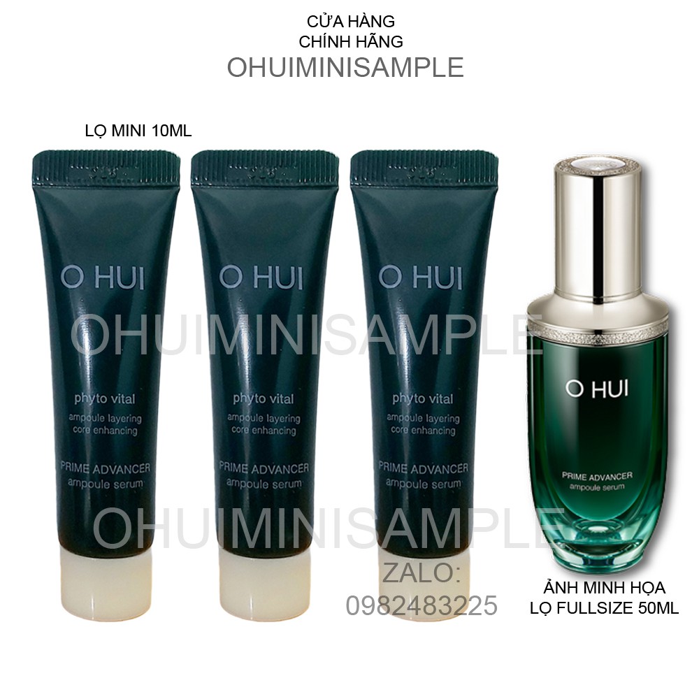 Tinh chất chống lão hóa Ohui Prime Advancer Ampoule Serum 10ml