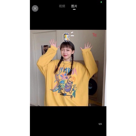 Áo nỉ khủng long hoa TC6