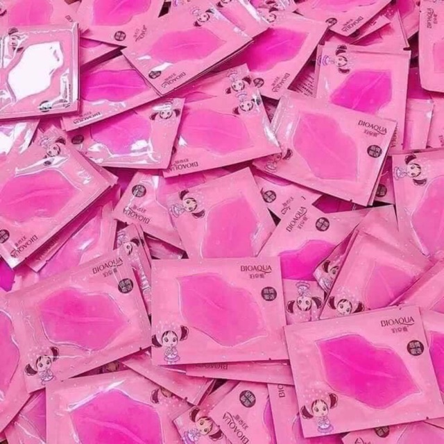 Lẻ 1 mặt nạ môi bioaqua / mask môi bioaqua nội địa trung