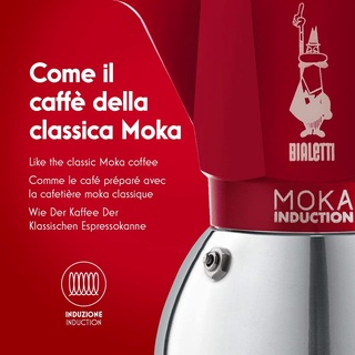 Ấm pha cà phê BIALETTI MOKA INDUCTION express 4 cốc