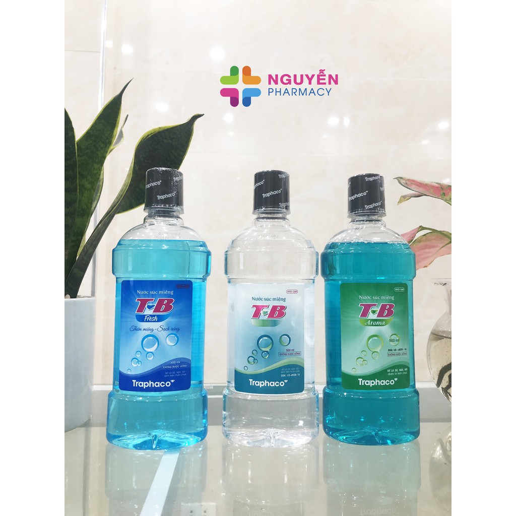 Nước súc miệng T-B Trapharco 500ml