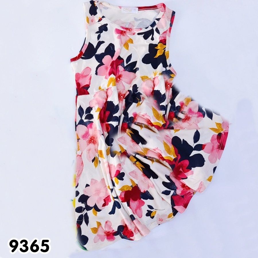 Đầm Thun Cotton Bé Gái Nhiều Mẫu Cho Bé Từ 22-37KG