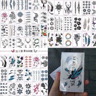 Bộ 60 Hình Xăm Dán Chính Hãng Maycreate Siêu Đẹp Và Tiện Lợi