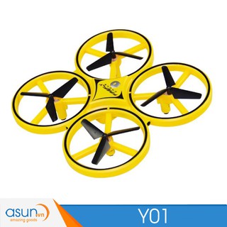 Máy Bay Drone Y01 Điều khiển cảm biến Y01Quad và theo cử chỉ tay gía rẻ ZF04