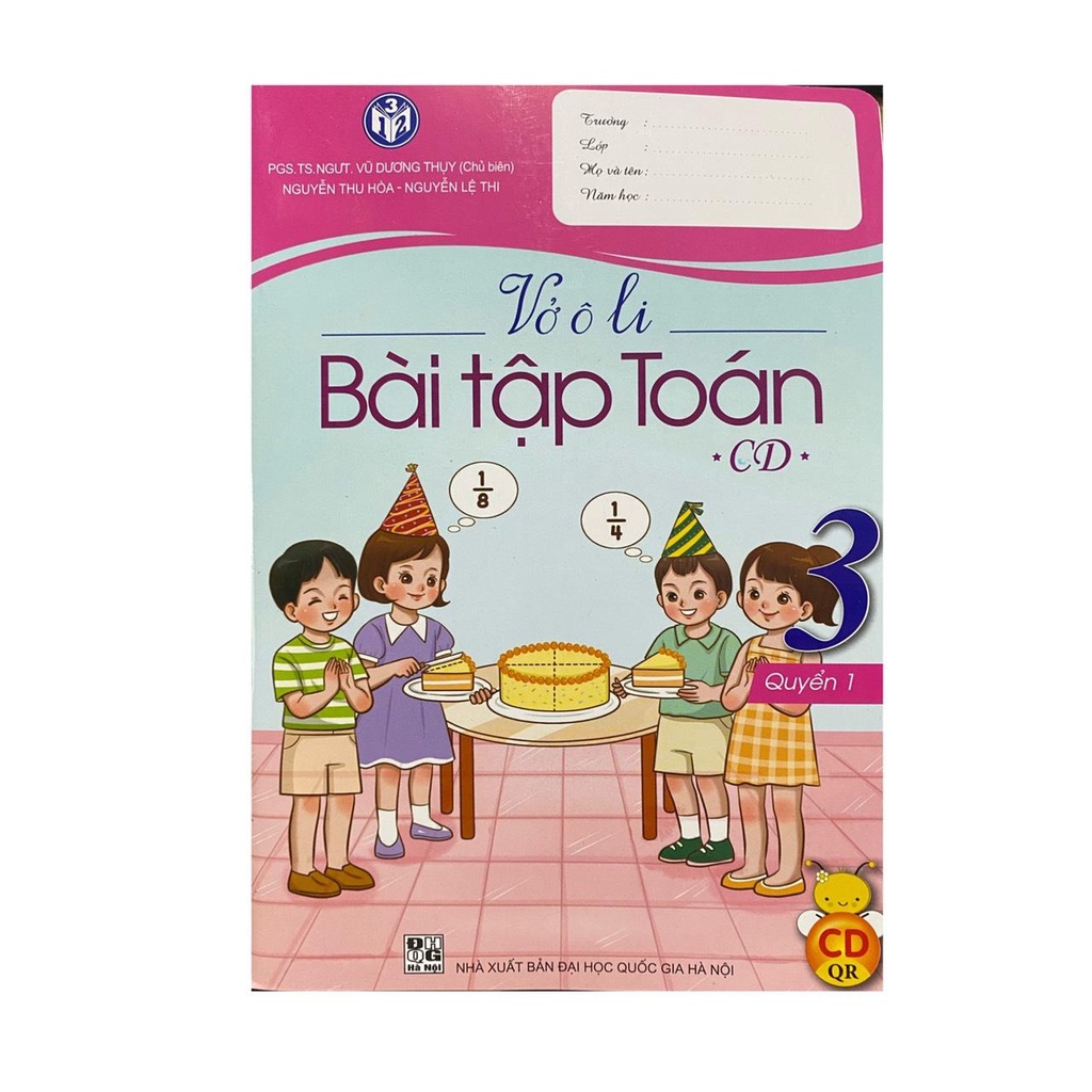 Sách - Vở ô li bài tập toán 3 quyển 1 ( Cánh diều )