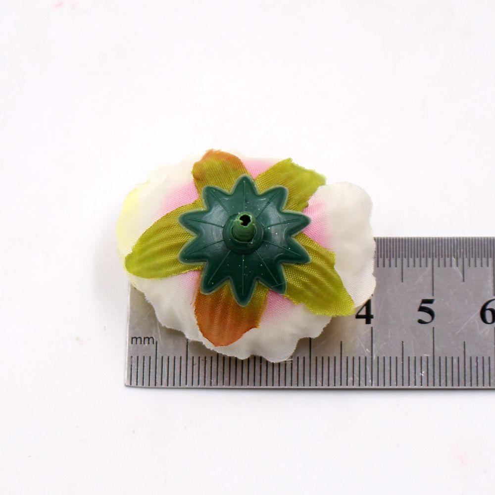 Bộ 10 Bông Hoa Mẫu Đơn Giả Bằng Lụa 3.5cm Trang Trí Nhà Cửa / Tiệc Cướ