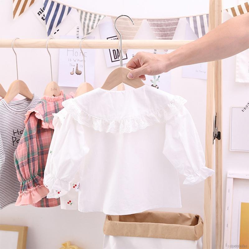 Áo sơ mi trẻ em nhỏ xinh tay dài