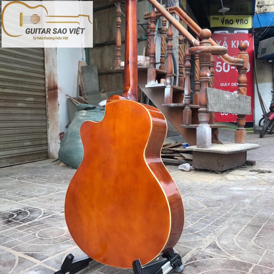 Đàn Guitar SV-75 có ty cho người mới chơi giá rẻ số 1 sản xuất tại việt nam bảo hành 12 tháng miễn phí tại xưởng