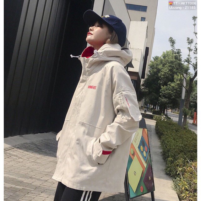 🌵 𝐓𝐡𝐞𝐔𝐥𝐳𝐳𝐚𝐧𝐠 🌵 056 Áo Khoác Kaki Thêu Chữ (Hot Trending) | BigBuy360 - bigbuy360.vn