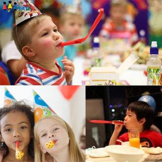 Set 100 Còi Thổi Giấy Nhiều Màu Sắc