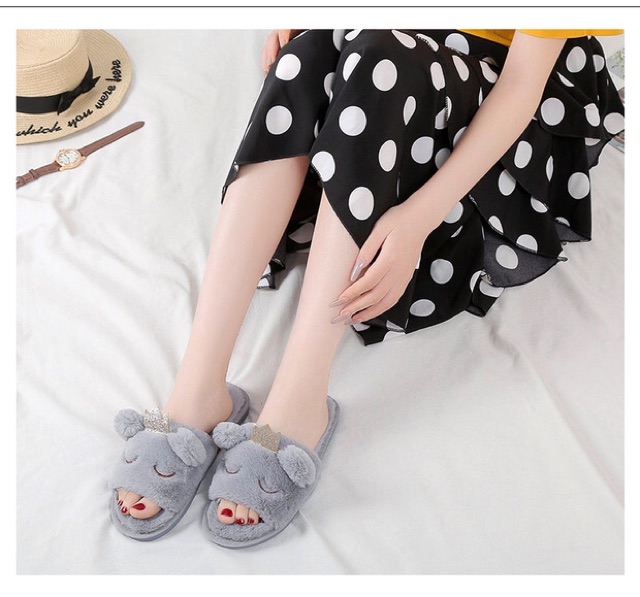 Dép mặt gấu 🐻