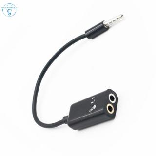 Dây cáp tách 2 cổng jack âm thanh 3.5mm