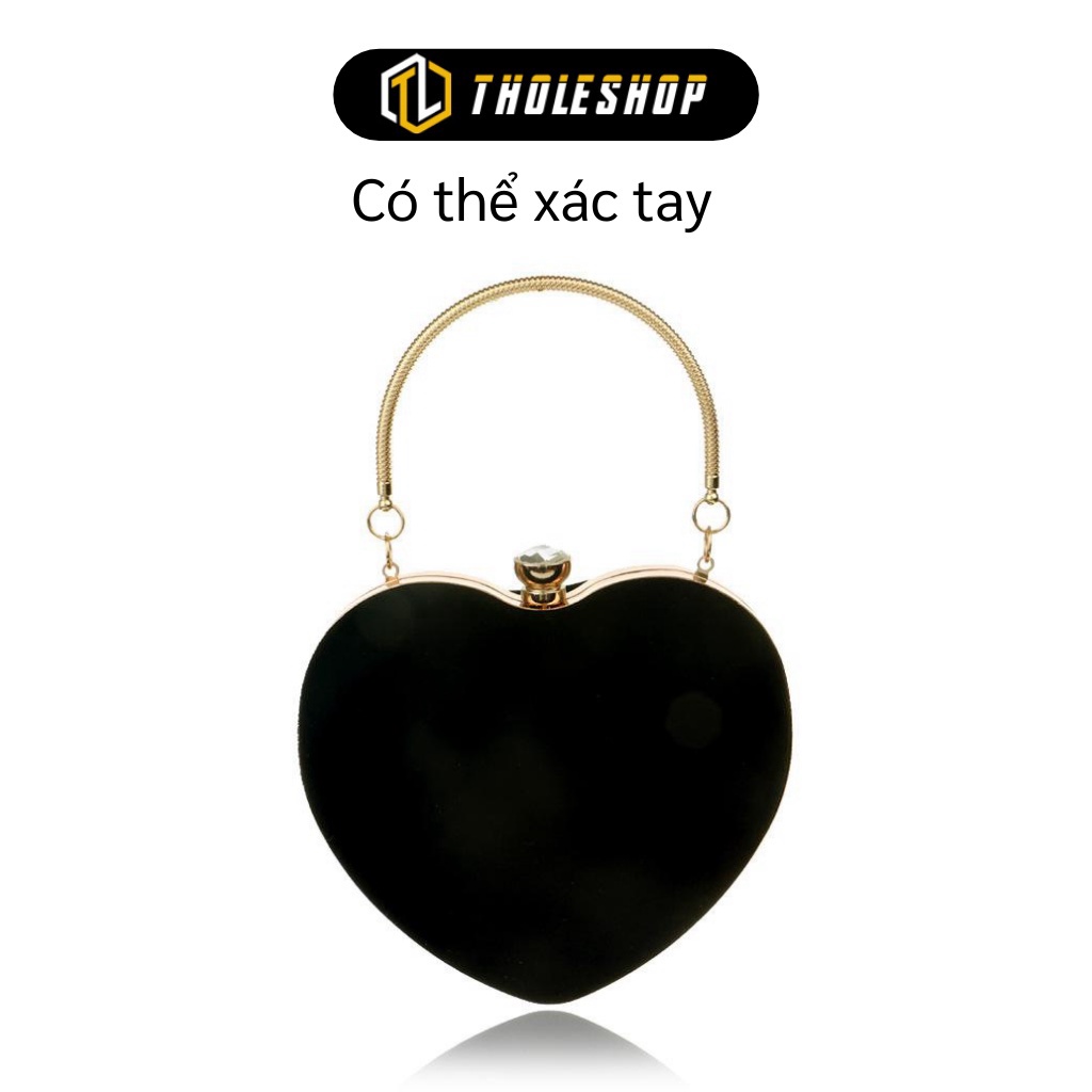 Túi Xách Đeo Chéo GIGAHOME Túi Cầm Tay Hình Trái Tim Xinh xắn Cho Nữ Thích Hợp Đi Tiệc 8304