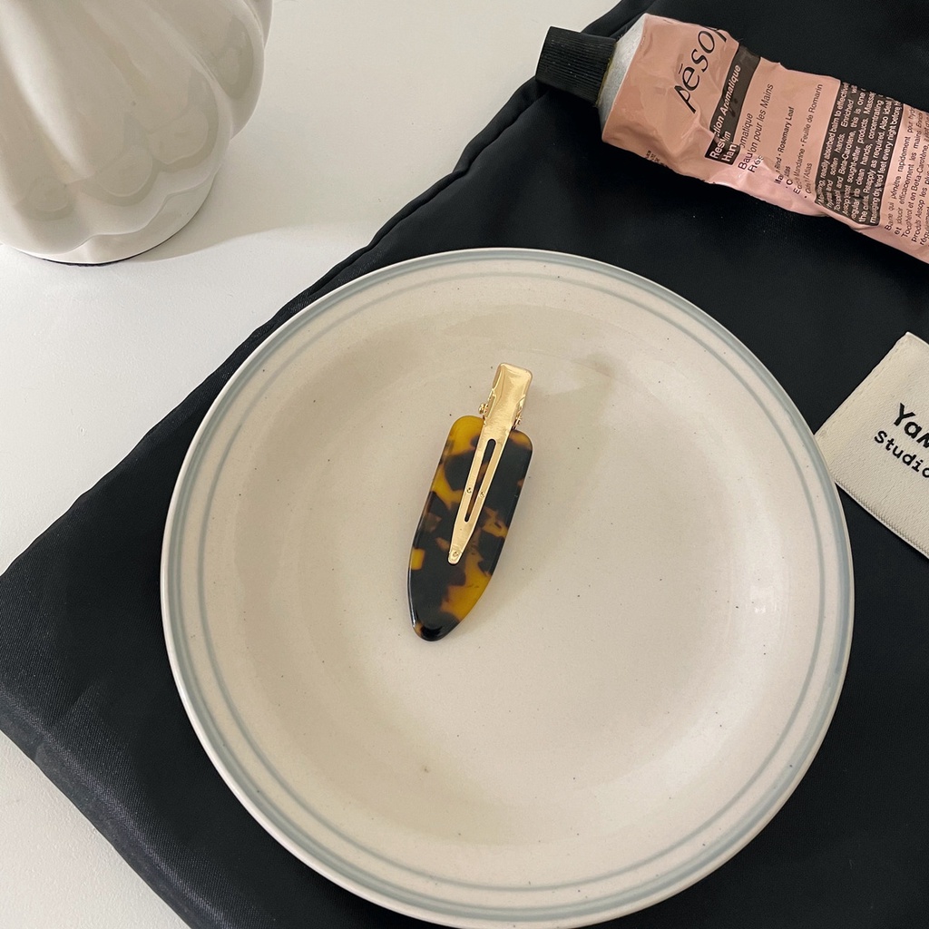 Set 2 Kẹp Tóc Nữ Thiết Kế Đơn Giản Đáng Yêu