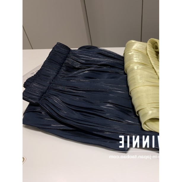 Chân váy voan satin hai lớp, chân váy dài midi dáng xoè thời trang