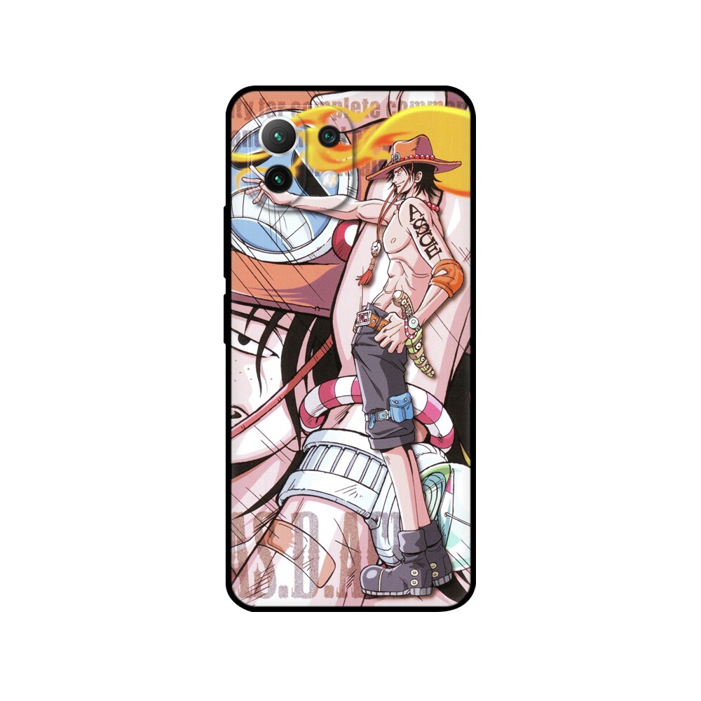 Ốp Điện Thoại Silicon Dẻo Đen In Hình One Piece Luffy Zoro Cho xiaomi Mi 11 Lite 4G 5G NE 11i 11 Ultra 11T Pro POCO F3