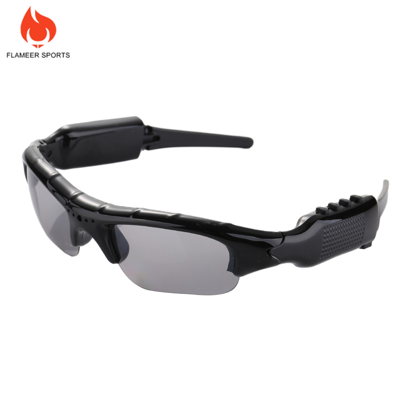 Flameer Sports Bluetooth Sunglasses HD Headset Headphone 180mAh for Sports Running Driving