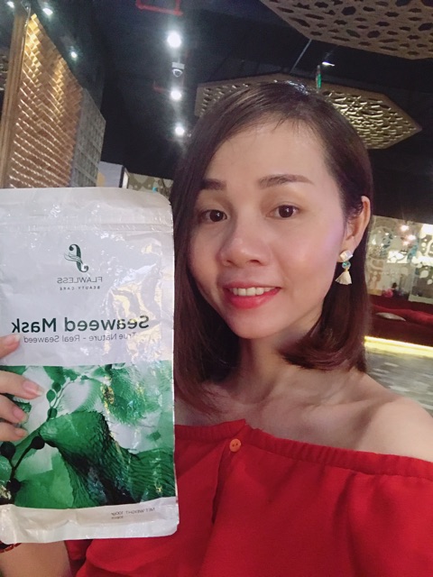 Mặt nạ tảo biển 100% thiên nhiên - Flawless Seaweed Mask