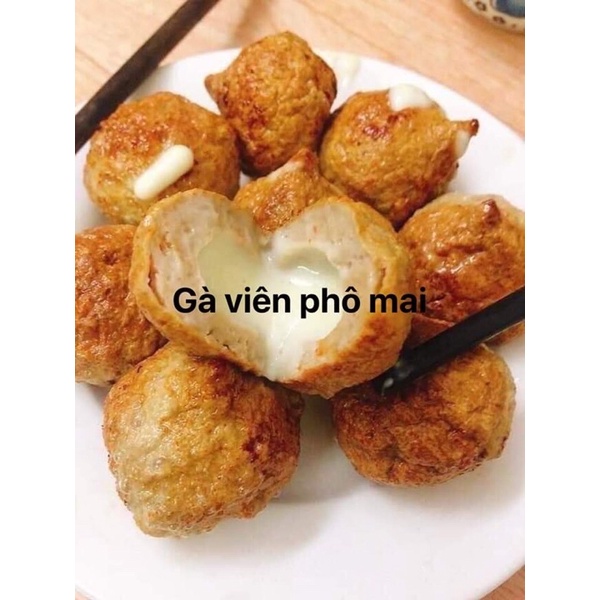 HOT-Gà Viên Nhân Phô Mai ~ Chicken Meat Ball nhập khẩu Malaysia 200g | BigBuy360 - bigbuy360.vn