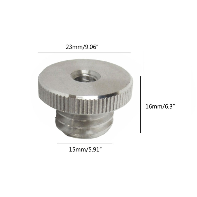 Bộ Chuyển Đổi Ốc Vít 1/4" Sang 5/8" Cho Giá Đỡ Máy Ảnh Định Vị Laser Khoảng Cách 5/8"