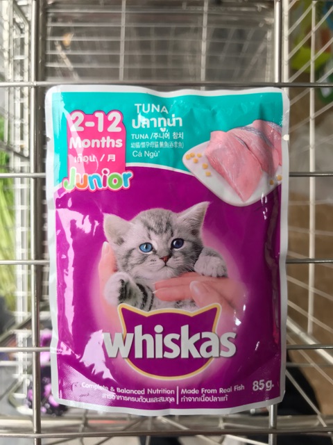 Pate Cho Mèo Con Whiskas Junior 85g