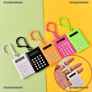 Máy Tính Điện Tử Mini 8 Chữ Số Có Móc Khóa