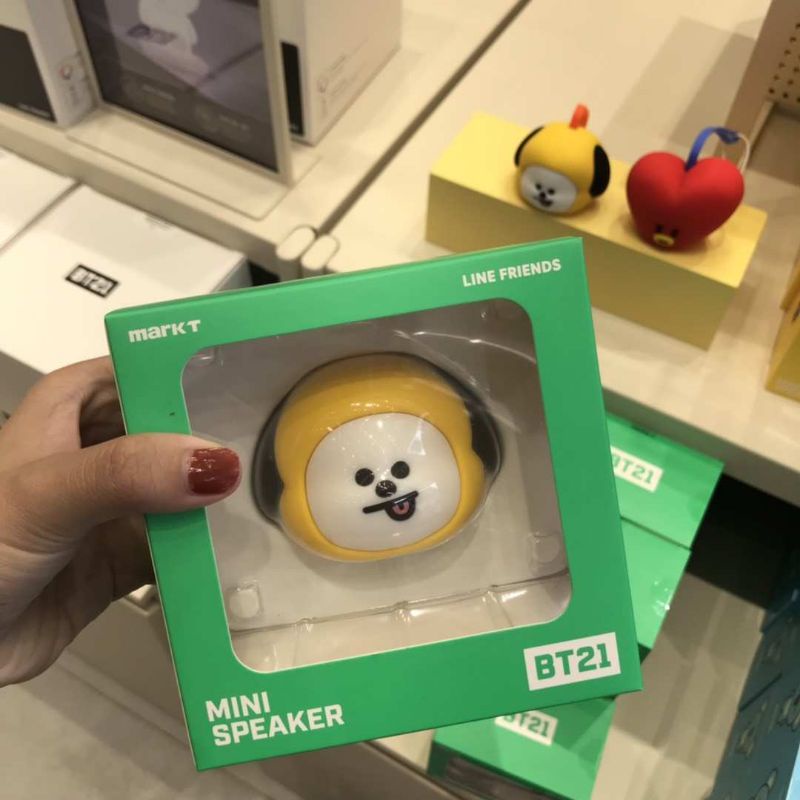 LOA CẦM TAY BT21, MINI SPEAKER (Hàng chính hãng Linefriends)