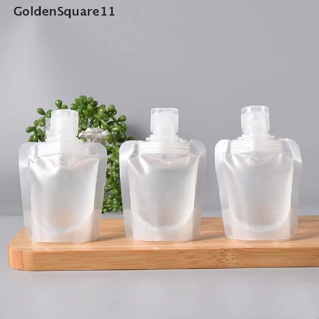 Set 5 Túi Đựng Dung Dịch Mỹ Phẩm Du Lịch Goldsquare11 Tiện Lợi