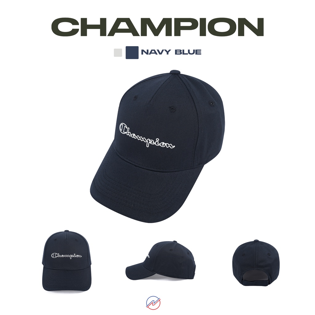 Mũ nón lưỡi trai Champion chính hãng đơn giản năng động nhiều màu